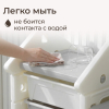 Стеллаж для игрушек и книг UNIX Kids Сastle / Замок серый