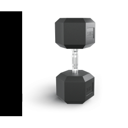 Гантель гексагональная UNIX Fit обрезиненная 35 кг / шт.