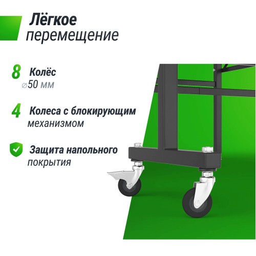 Всепогодный теннисный стол UNIX Line outdoor 6mm (Blue)