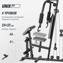 Силовой комплекс UNIX Fit BLOCK 70 MAX