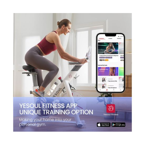 Велотренажер DFC Yesoul Smart M1 BLACK с пульсометром