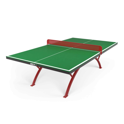 Антивандальный теннисный стол UNIX Line 14 mm SMC (Green/Red)