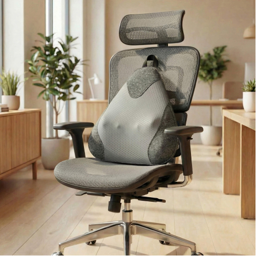 Массажная подушка UNIX Zen Grey