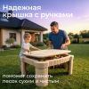 Песочница UNIX Kids Table / стол с крышкой 96 х 66 см бежевый