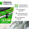 Батут UNIX Line Simple 12 ft (366 см) с внутренней защитной сеткой, зеленый