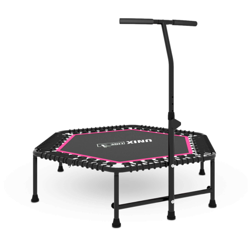 Батут спортивный UNIX Line FITNESS Pink (125 см)