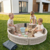 Песочница UNIX Kids Round круглая 120 см бежевый