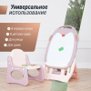 Развивающий детский мольберт UNIX Kids розовый