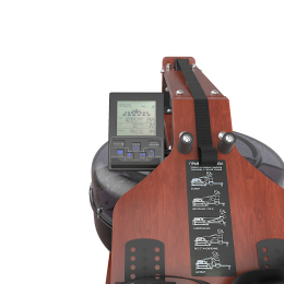 Гребной тренажер UNIX Fit Wood Rower Dark