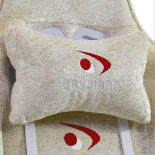 Вибромассажное кресло Calviano AVANTI ULTIMATO beige fabric
