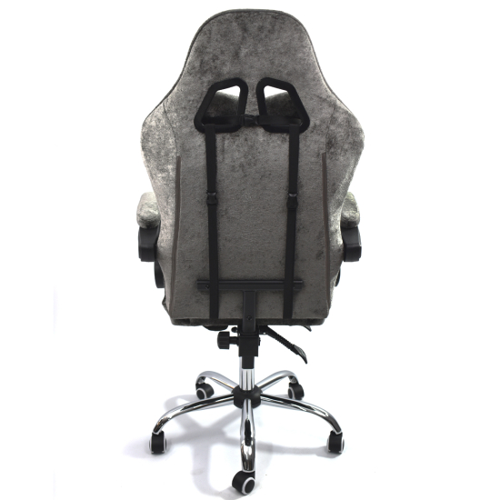 Вибромассажное кресло Calviano Amarone dark grey plush