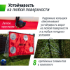 Ворота футбольные UNIX Line стальные 217x153 см переносные с мишенями, 2 шт.