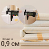 Игровой коврик складной UNIX Kids Learning / Познания 180x200 бежевый
