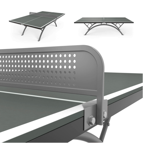 Антивандальный теннисный стол UNIX Line 14 mm SMC (Grey/Grey)