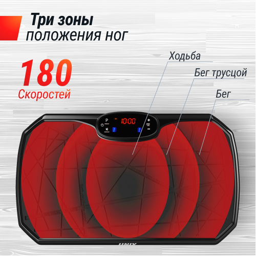 Виброплатформа UNIX Fit Edge 2D Black