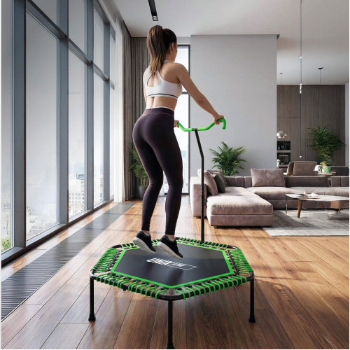 Батут спортивный UNIX Line FITNESS PRO (125 см) Green