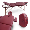 Массажный стол UNIX Comfort 3 Section Burgundy