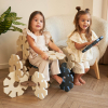 Конструктор UNIX Kids Snowflakes / Снежинки (32 шт.) серый, бежевый