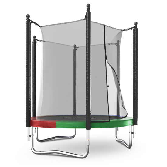 Батут UNIX Line Simple 6 ft (183 см) с внутренней защитной сеткой, цветной
