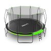 Батут UNIX Line НЛО / UFO 14 ft (427 см) зеленый